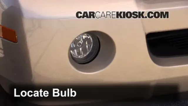 2005 Mercury Mountaineer Premier 4.6L V8 Éclairage Feu antibrouillard (remplacer l'ampoule)